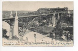 BERN Einweihung Kornhausbrücke 18. Juni 1898 - spez. Stempel