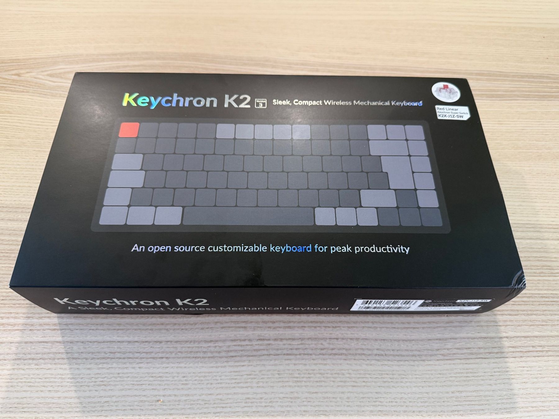 Keychron Claviers: Keykron K2 (V3) – Neuf avec emballage d'origine à Sierre par RGV-3960 2
