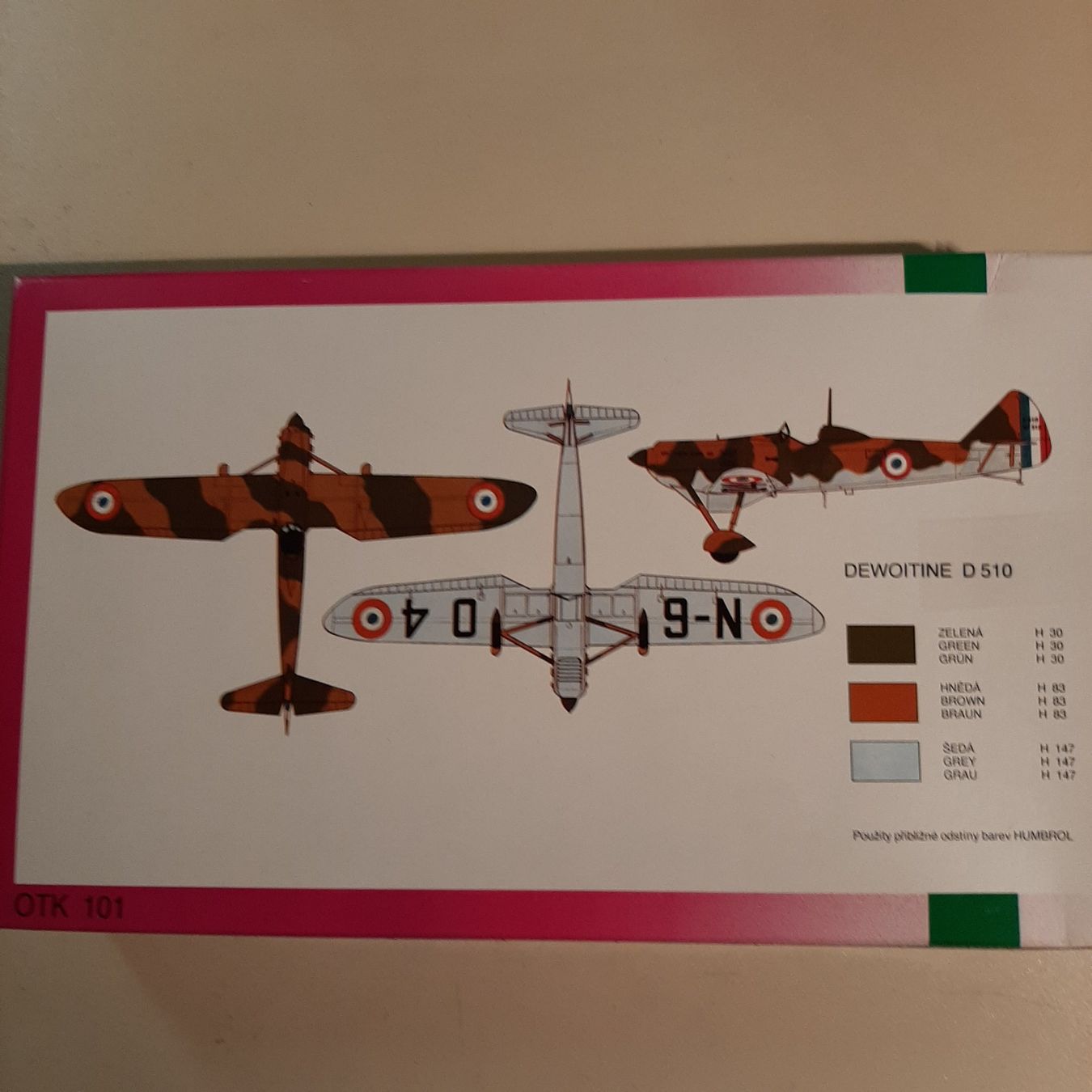 Kit di modellismo & Modellini statici: 2076 ... Dewoitine D. 510 ... SMER OKT 101 – Nuovo (secondo la descrizione) da Bonstetten venduto da Benibanny59 1