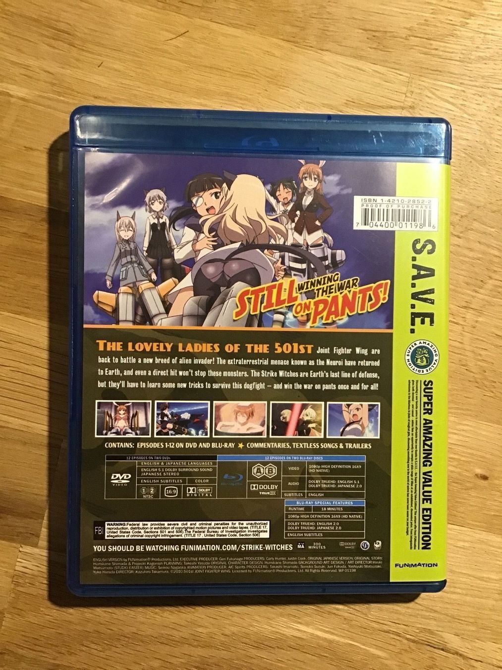 Alle DVDs: Anime STRIKE WITCHES 1 & 2 Seasons Blu-ray Set – Gebraucht aus Glattfelden von Danshari 5