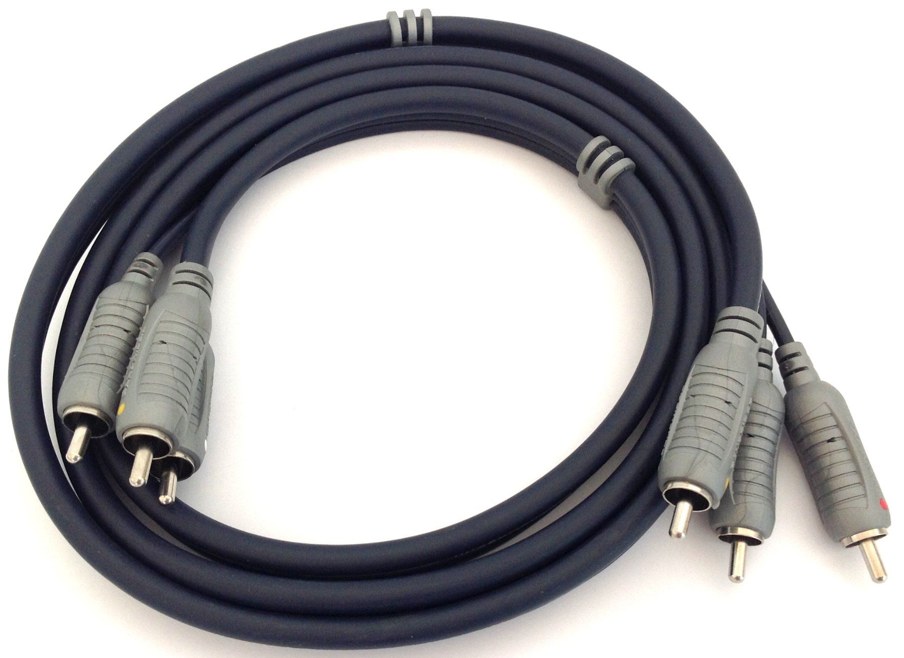 Kabel: Audio Stereo Video Composite Cinch Kabel Tripple 3-Phasen – Gebraucht aus Reinach AG von RiesenServicesGmbH