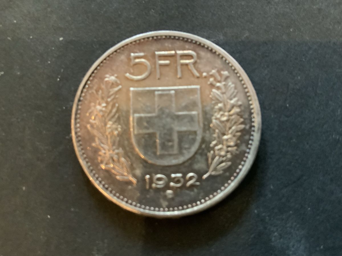 Tutti le monete: 1932 FÜNFLIBER SILBER  – Usato da Beinwil am See venduto da Ricri 1