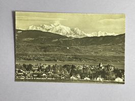 Nyon et le Mont-Blanc