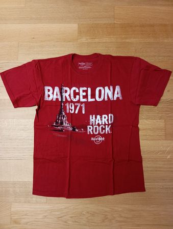 Barcelona Hard Rock T-Shirt, Large