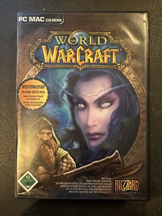World of Warcraft Classic PC Spiel (OVP) (Gebraucht) in Kestenholz für ...