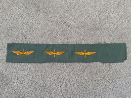 Streifen mit 3 Pilotenabzeichen - Schweizer Luftwaffe