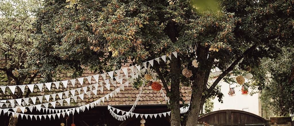 Tutte le decorazioni: Über 100 Ponpons für Hochzeit oder anderes Fest – Usato da Huttwil venduto da liwttuh