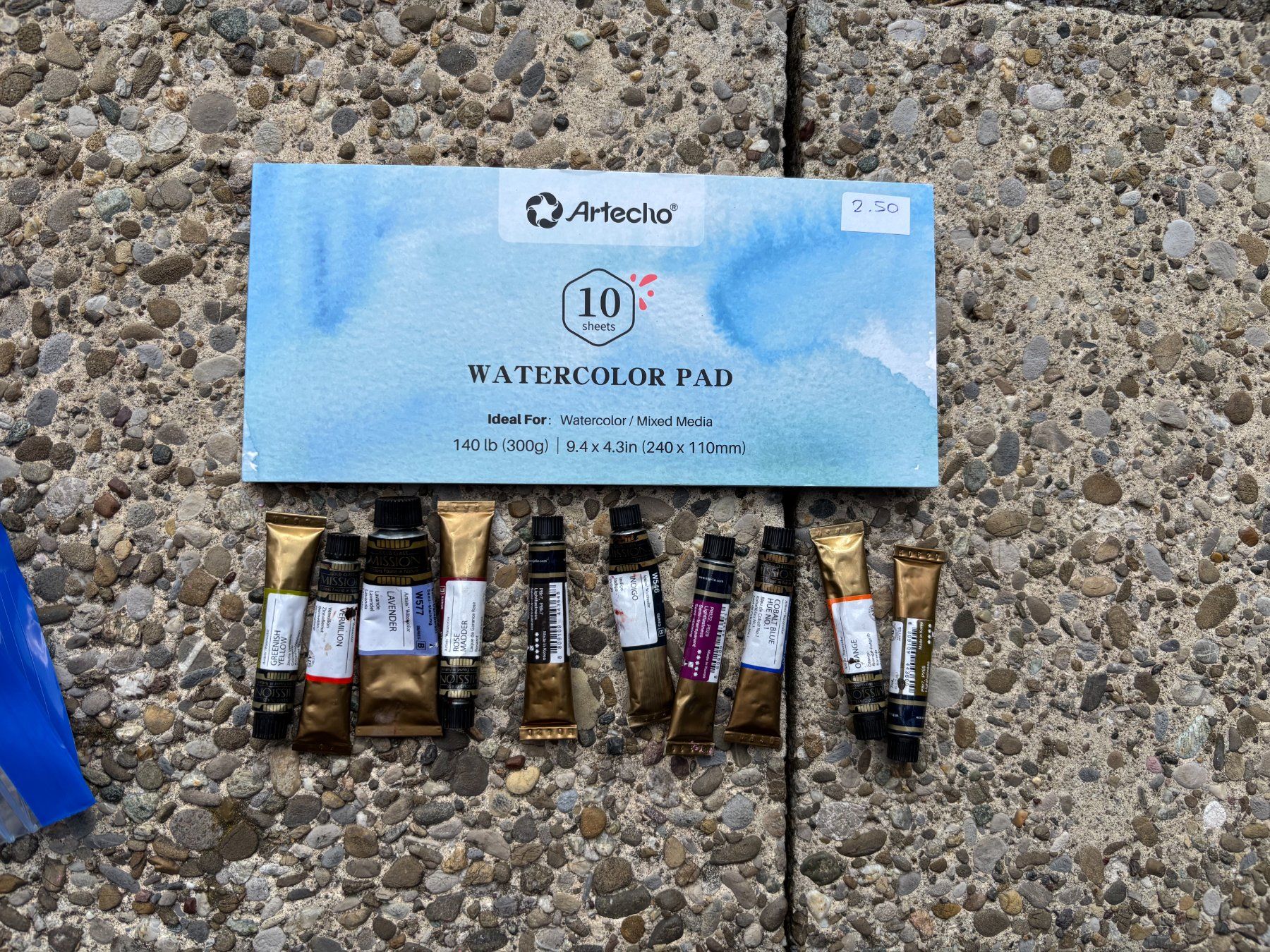 Farben: Aquaralfarben und Block – Gebraucht aus Olten von Sonjason
