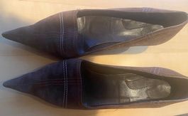 Braune Wildleder Pumps, Grösse 37,  Paco Herrero