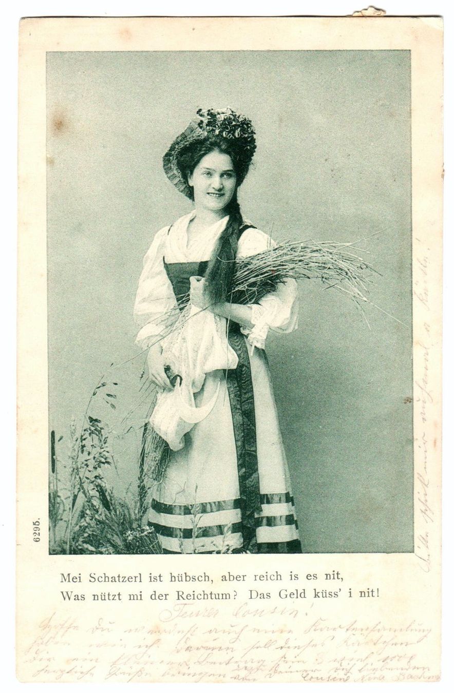 Cartoline postali: 1900 - Paysanne - UPU – Usato da Chavornay venduto da 4dphila