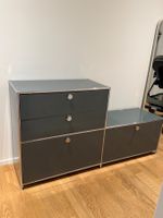 System 4 Sideboard anthrazit Metall guter Zustand