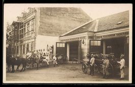 Foto-AK Hadersdorf a. Westb., Ausfahrt d