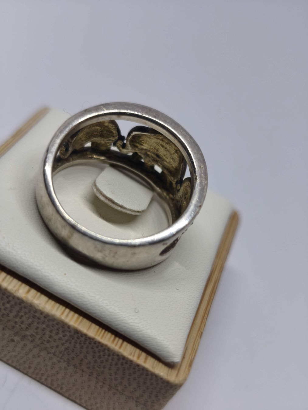 Anelli: Silber Ring Elefanten 925 Silber mit Markasiten Grösse 56 – Usato da St. Gallen venduto da GIULESGG 5