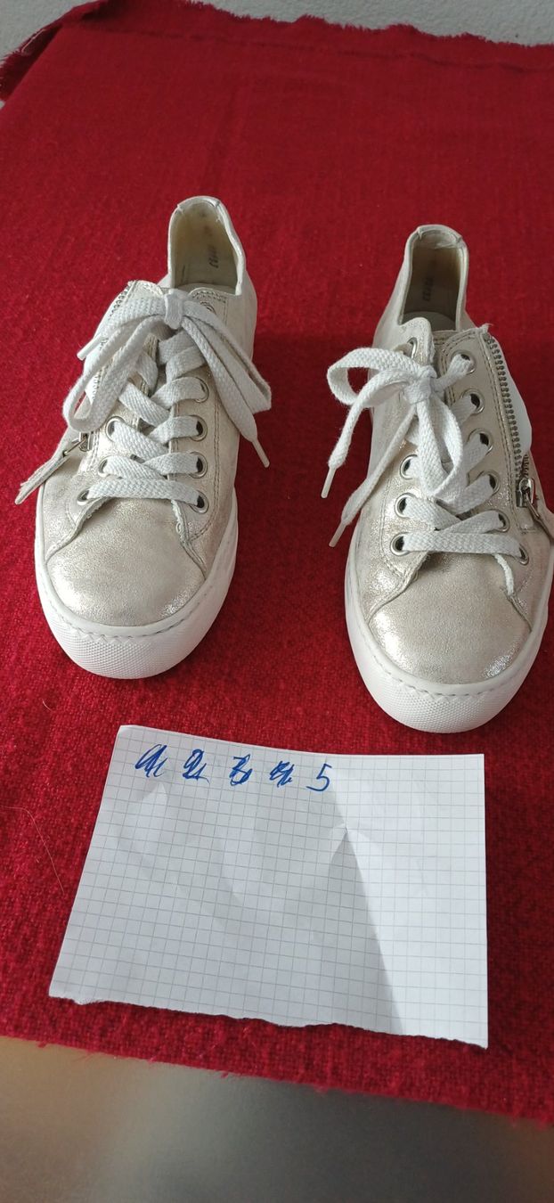 Paul Green Scarpe da donna: Graue Damen Sneakes – Usato da Pfäffikon ZH venduto da rst628