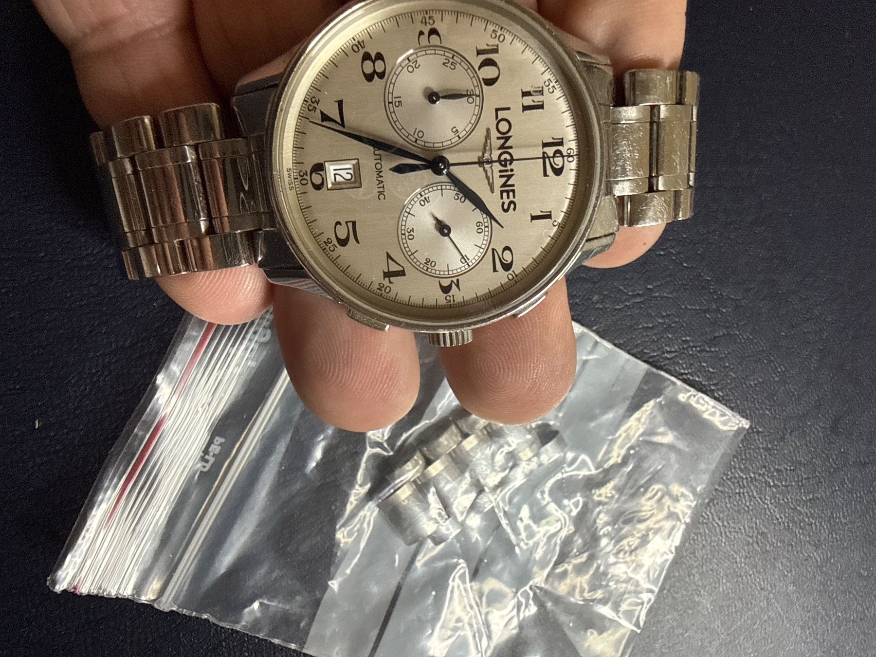 Longines Orologi: Longines Chronograph Automatic 40 mm – Usato da Pfeffingen venduto da Allhandelklgwatches 1