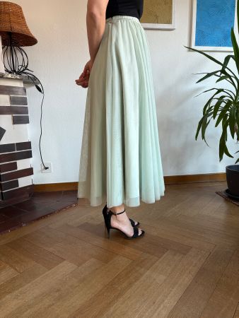 Tüllrock, mintgrün, Grösse XXS von piqyourdress. Top Zustand