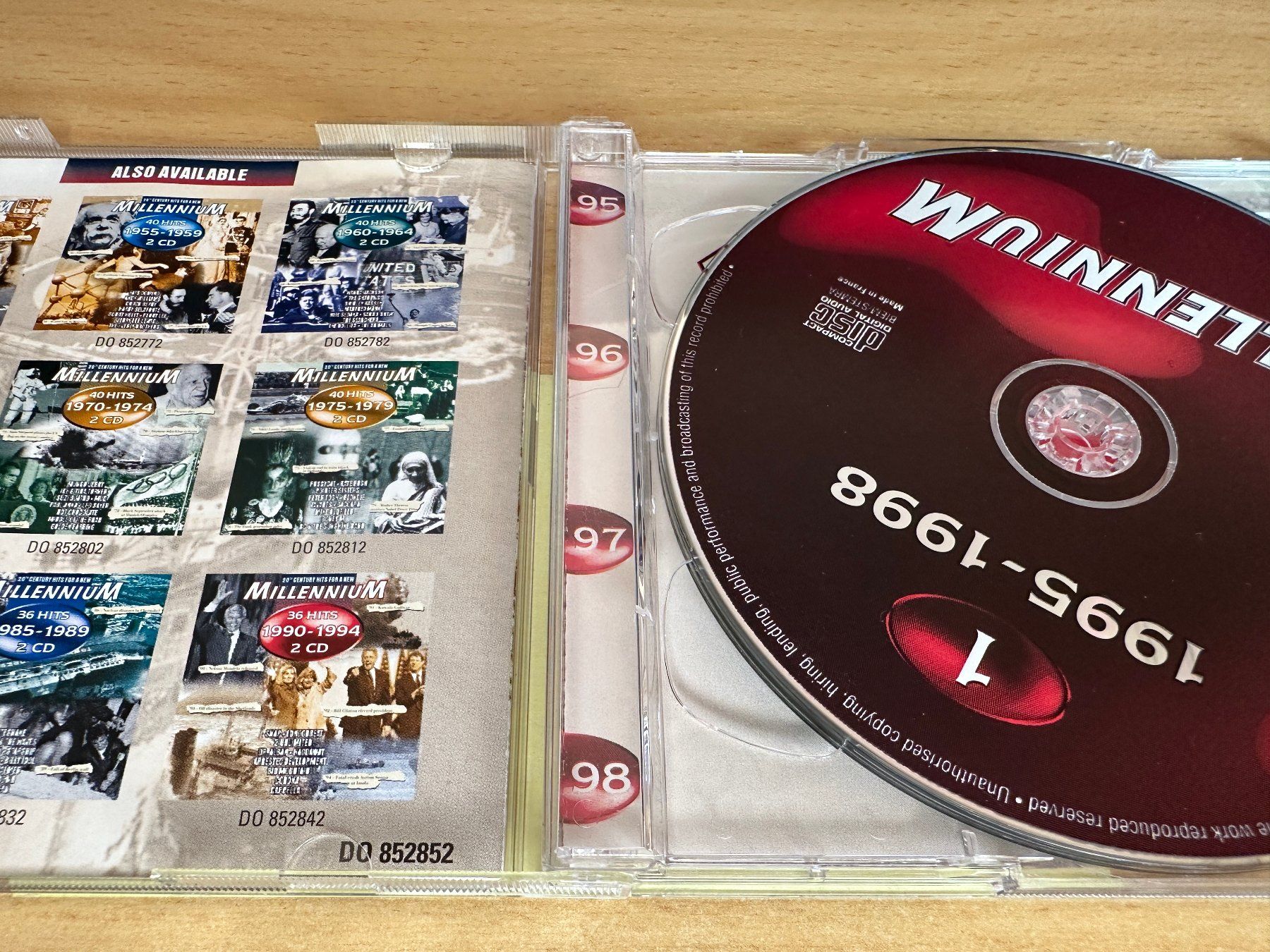 CDs: Various – 40 Hits 1995-1998 - 2 CD – Gebraucht aus Rikon im Tösstal von Alpenmutz 2
