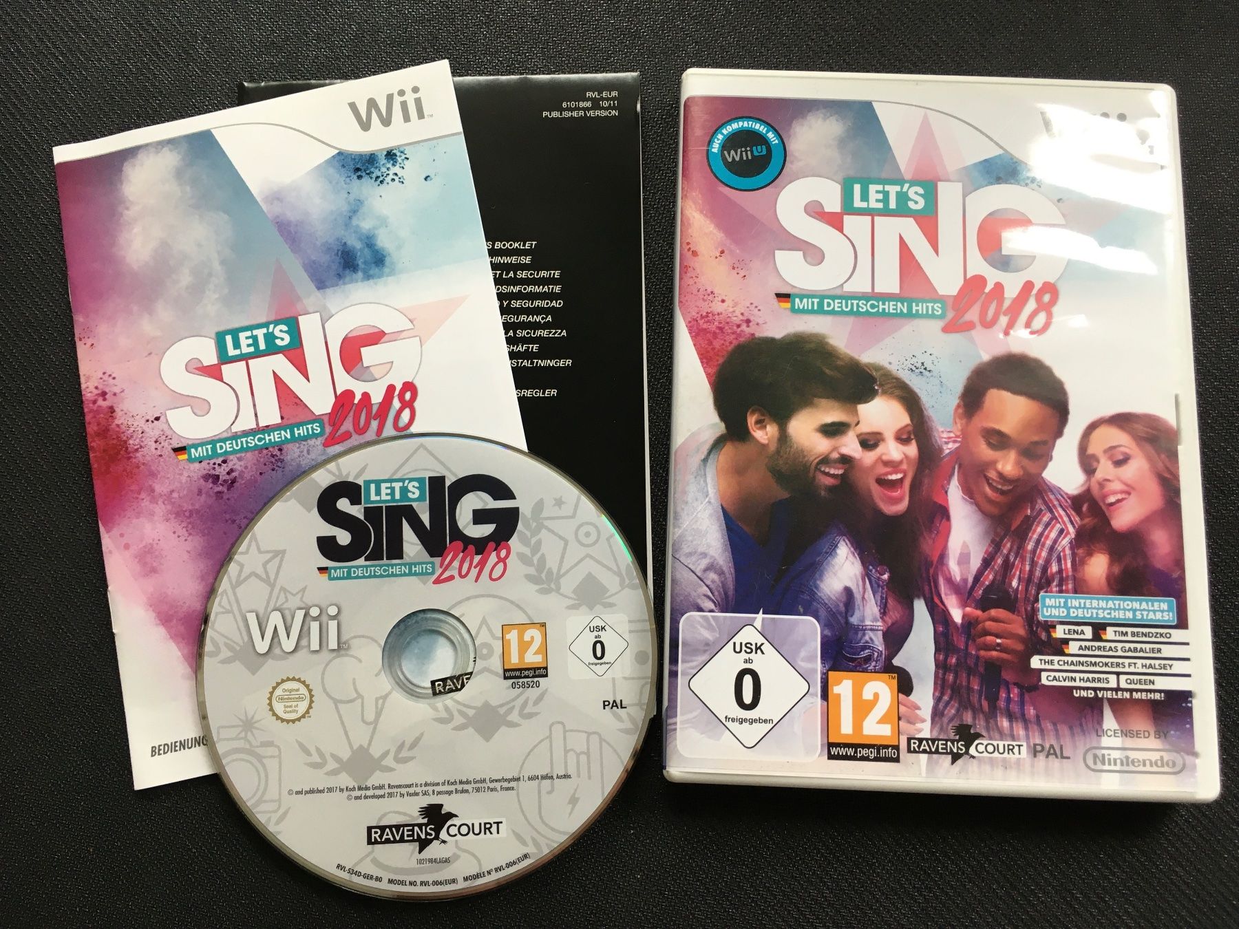 Nintendo Spiele: Let's Sing 2018 für Nintendo Wii – Gebraucht aus St.Gallen von Punktchen01