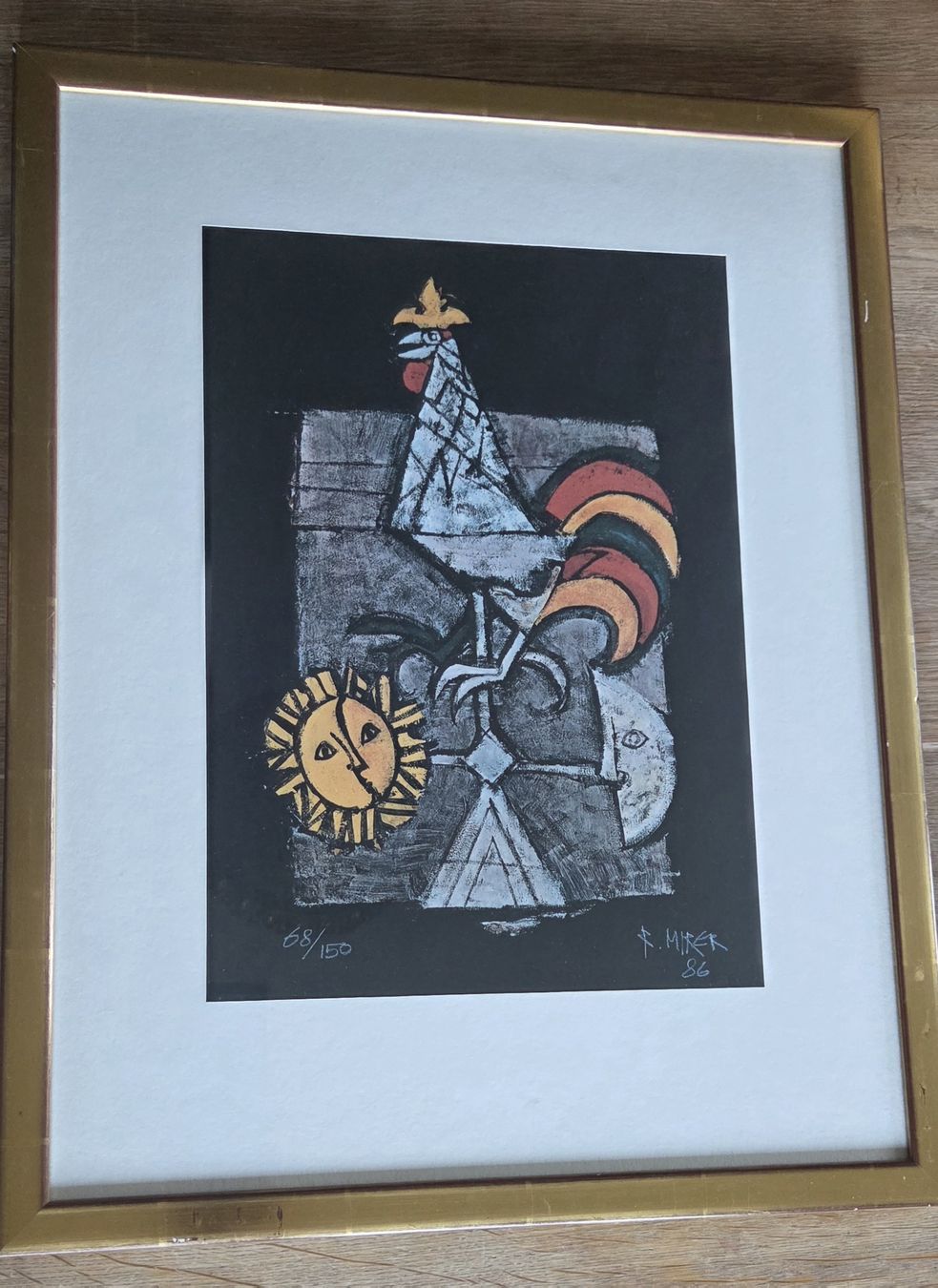 Grafica & Litografie: Rudolf Mirer  Signierte Farblithogra – Usato da Rehetobel venduto da hobirot01