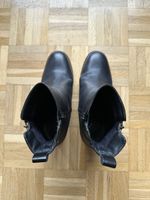 Varese boots in black leather T-39