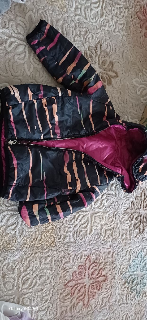 Giacche & Cappotti: Pinke Kinder Jacke, Grösse 92/98 – Usato da Riniken venduto da Lessy- 1