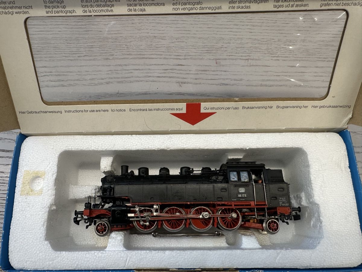 Märklin Modellini di ferrovie: Märklin 3096 DB BR 86 TELEX – Usato da Lupsingen venduto da New-Haven 5