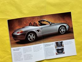 PORSCHE  BOXSTER , Broschüre , 8 / 96 .