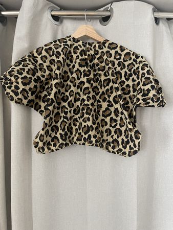 Zara Leopardenmuster Top, Grösse S, Versand 2.50