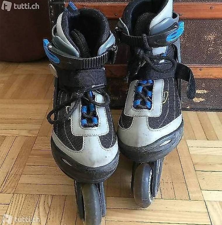 Inline-Skating & Rollschuhe: Rollerblades, Rollschuhe, Inleiner 38 – Gebraucht aus Itingen von Haefi 2