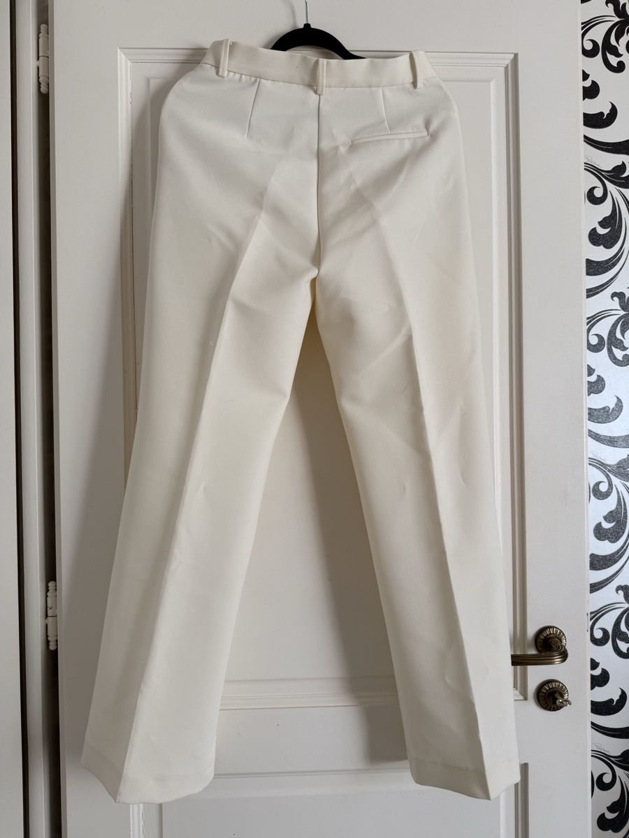 Mango Pantaloni: Mango Off White Trousers – Nuovo (secondo la descrizione) da Corsier-sur-Vevey venduto da Kristina.Nova 2