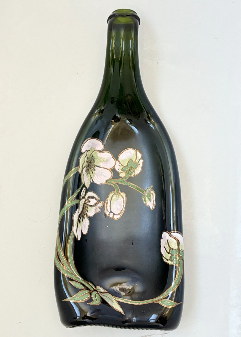 Verres, cruches & bouteilles: Flache Champagnerflasche PERRIER JOUËT handbemalt – D'occasion à Kloten par Nephty 1