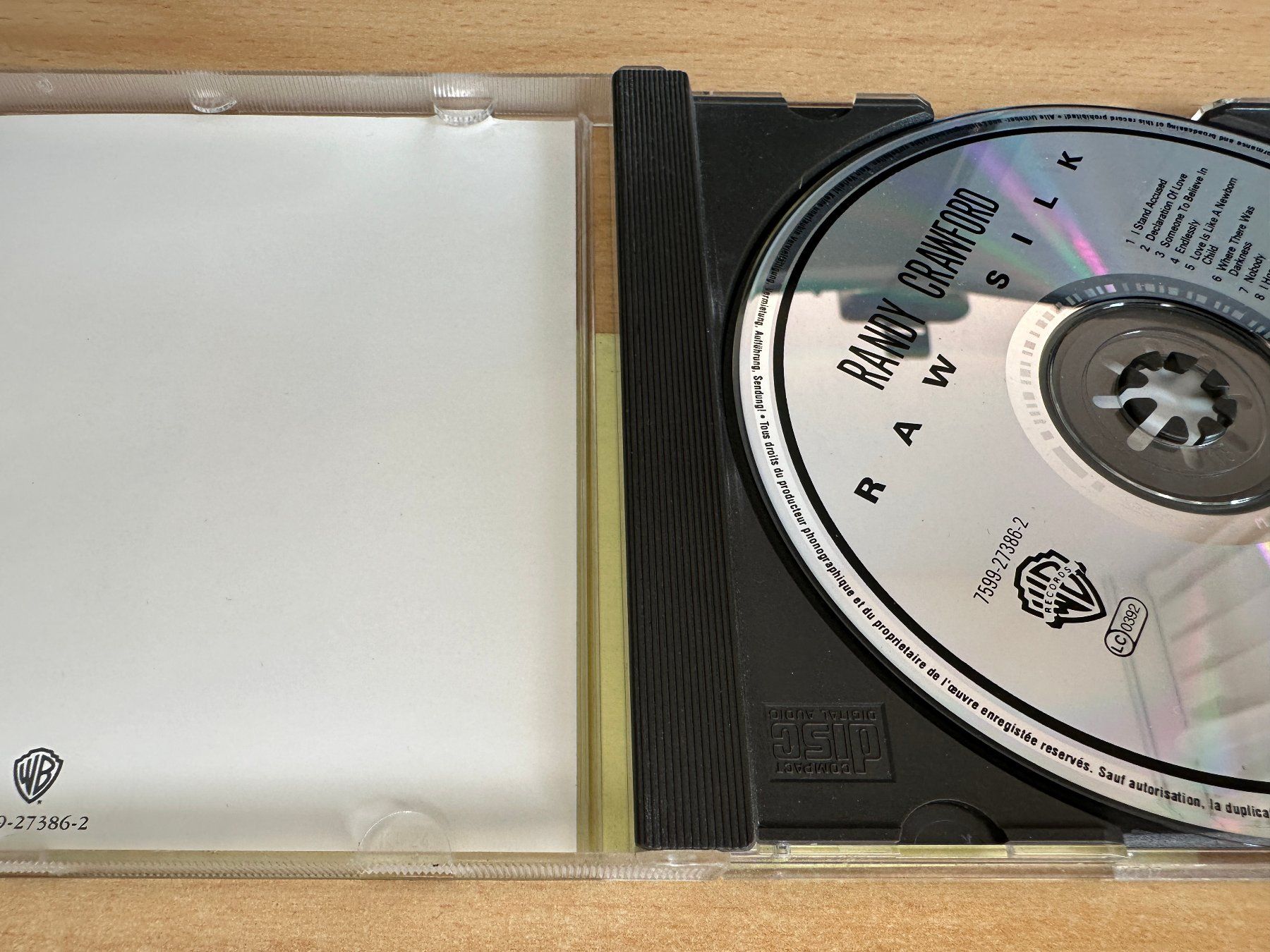 CDs: Randy Crawford – Raw Silk – Gebraucht aus Rikon im Tösstal von Alpenmutz 2