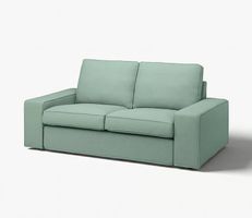 KIVIK Bezug 2er-Sofa, Tallmyra hellgrün