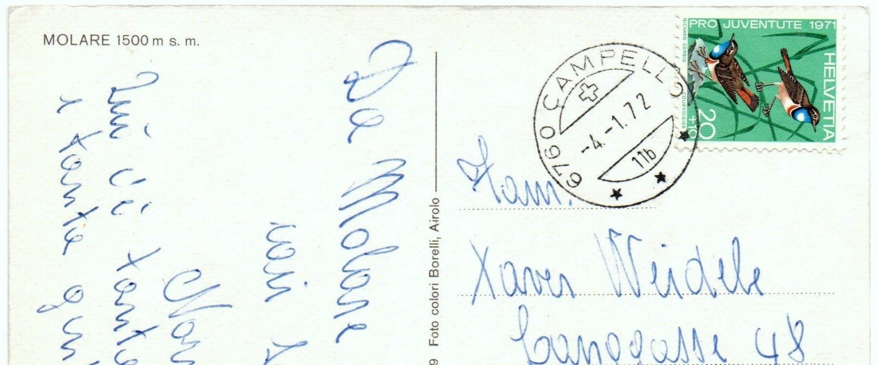 Cartoline postali: MOLARE – Usato da Jona venduto da philajona 1