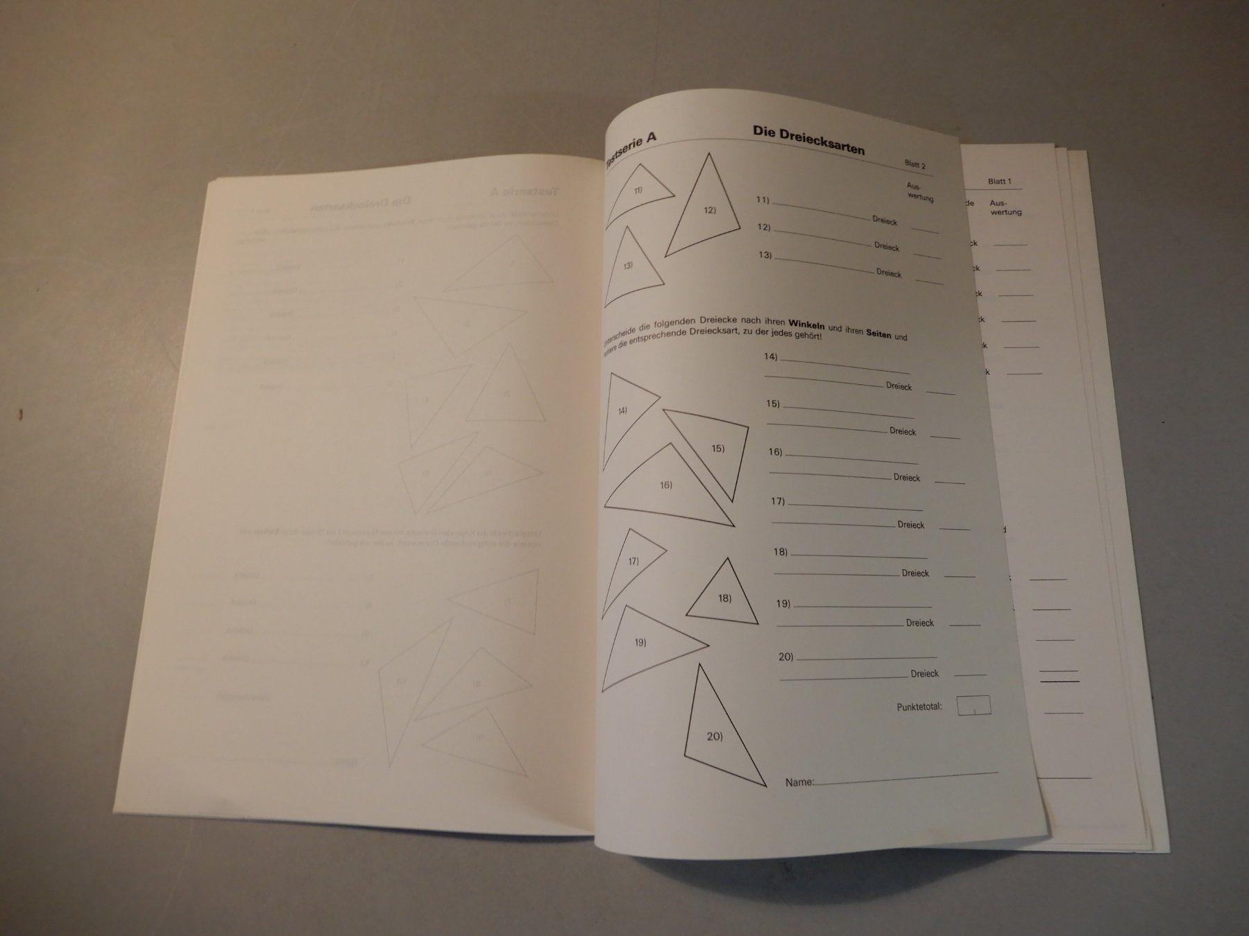 Libri: Die Dreieckskarten, Lehrerbegleitheft, 1988, Top Zustand! – Usato da Erstfeld venduto da Mario_boe0 8