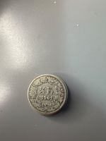 Schweizer 1/2 Franken 1901 Münze