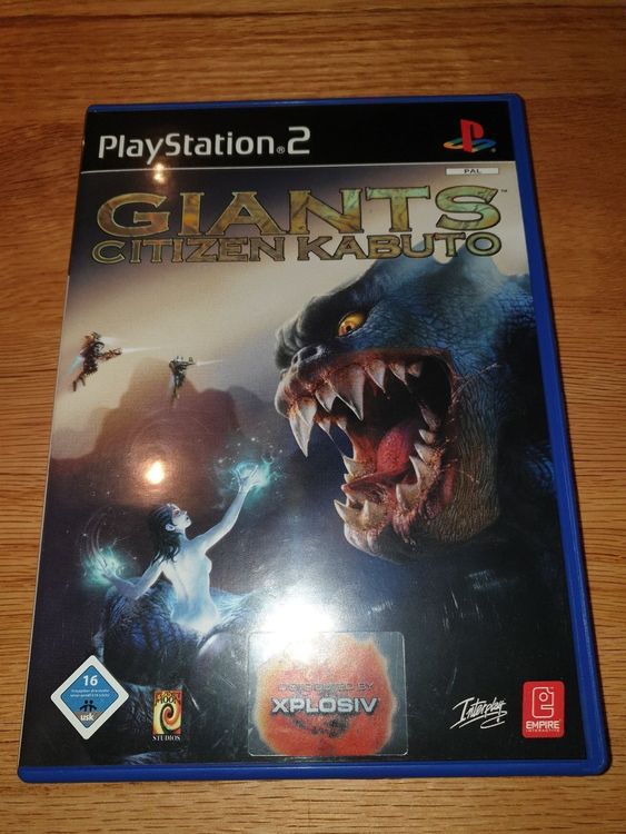 Jeu PS2 Giants Citizen Kabuto – Version PAL Française, Neuf Sous Blister