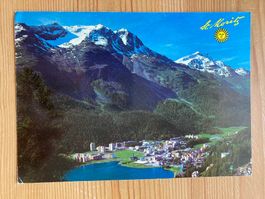 St. Moritz-Bad - AK 1980