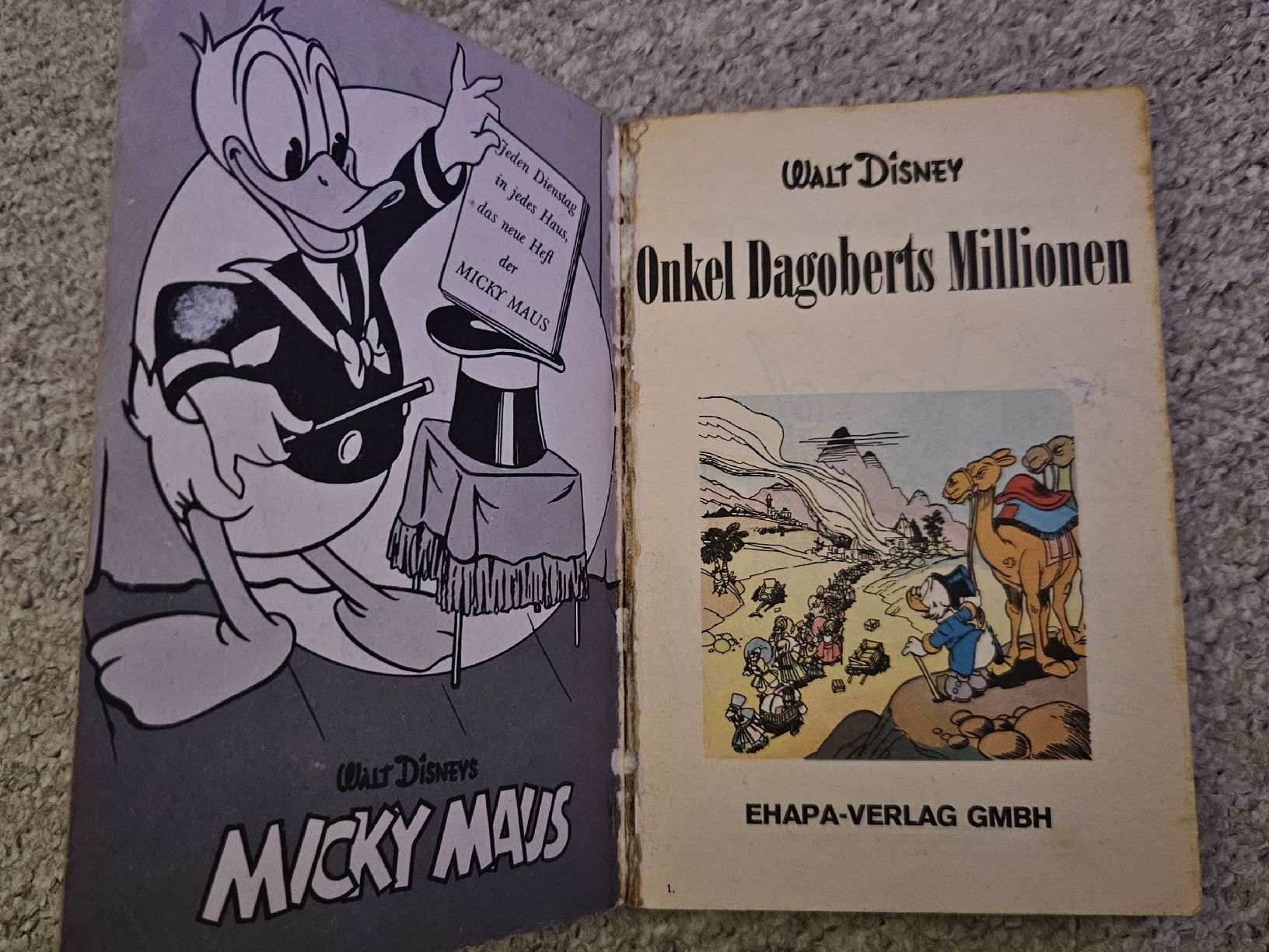 Fumetti: Onkel Dagoberts Millionen LTB Nr.3, 1968 – Usato da Hausen am Albis venduto da nikzahn 4