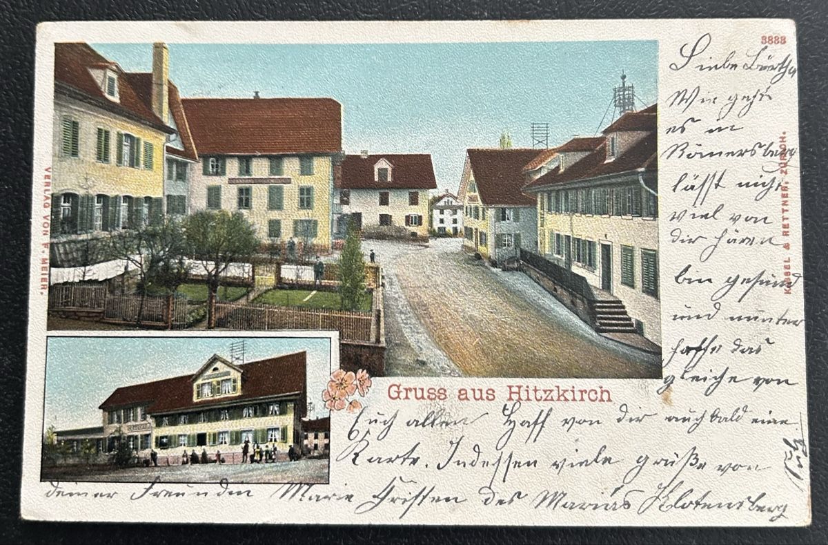 Cartoline postali: Gruss aus Hitzkirch  – Usato da Horw venduto da Tellbub