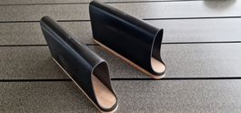 Tchibo Handyhalter Holz schwarz gebraucht - Strahlschutz
