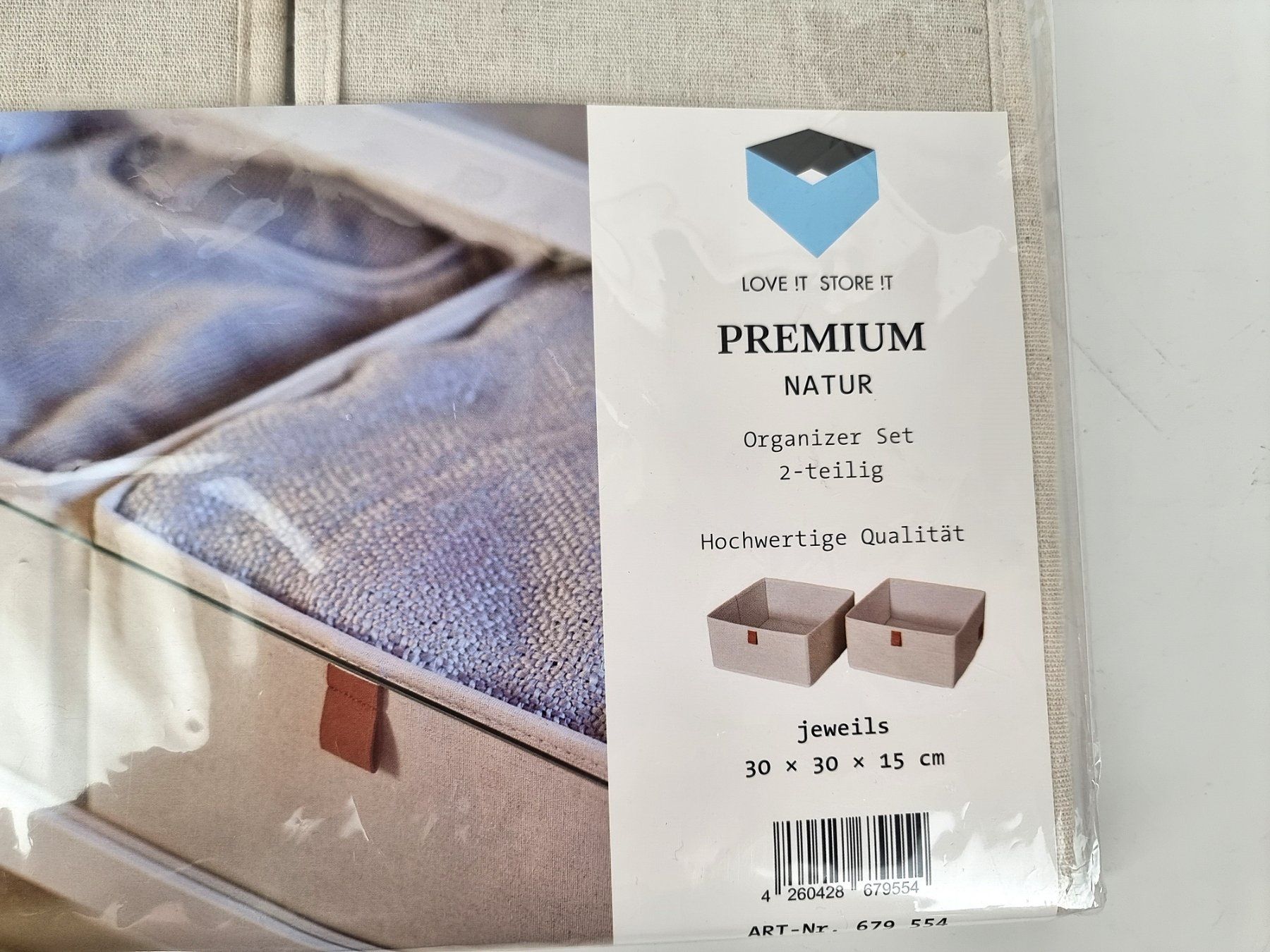 Altro per la casa: Organizer Set aus Leinen,  2-teilig – Usato da Urtenen-Schönbühl venduto da Restwert_Schoenbuehl 2