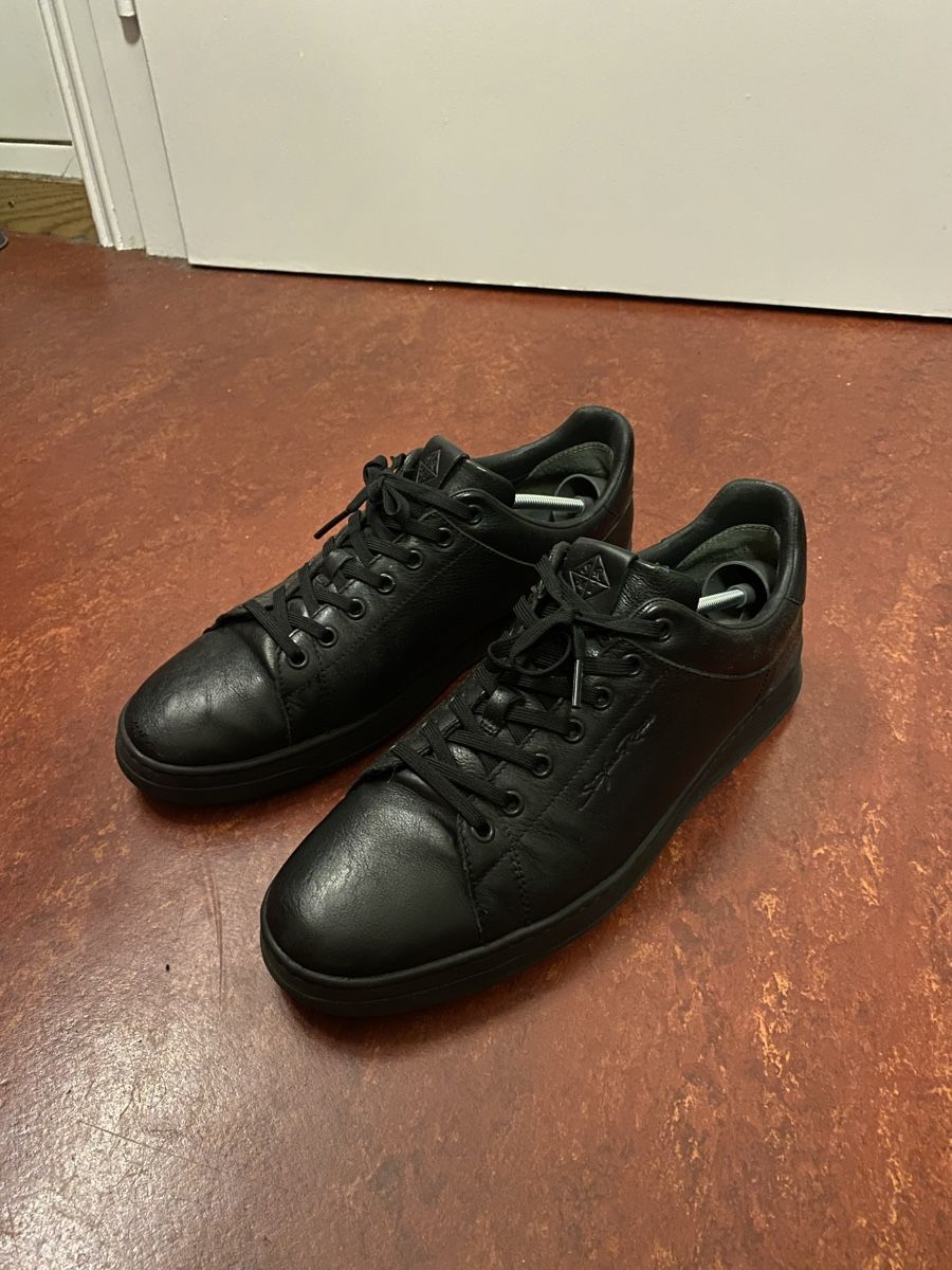 Scarpe da uomo: Black leather shoe – Usato da Zürich venduto da Royko 3