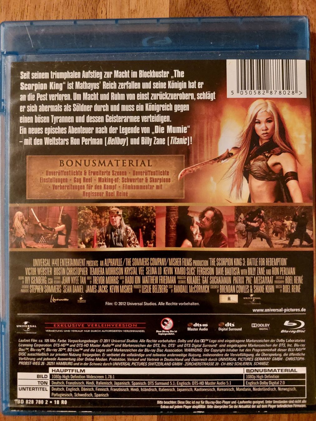 Tutti i DVDs: Blu Ray - The Scorpion King 3 – Usato da Rheinfelden venduto da Onyx74 1