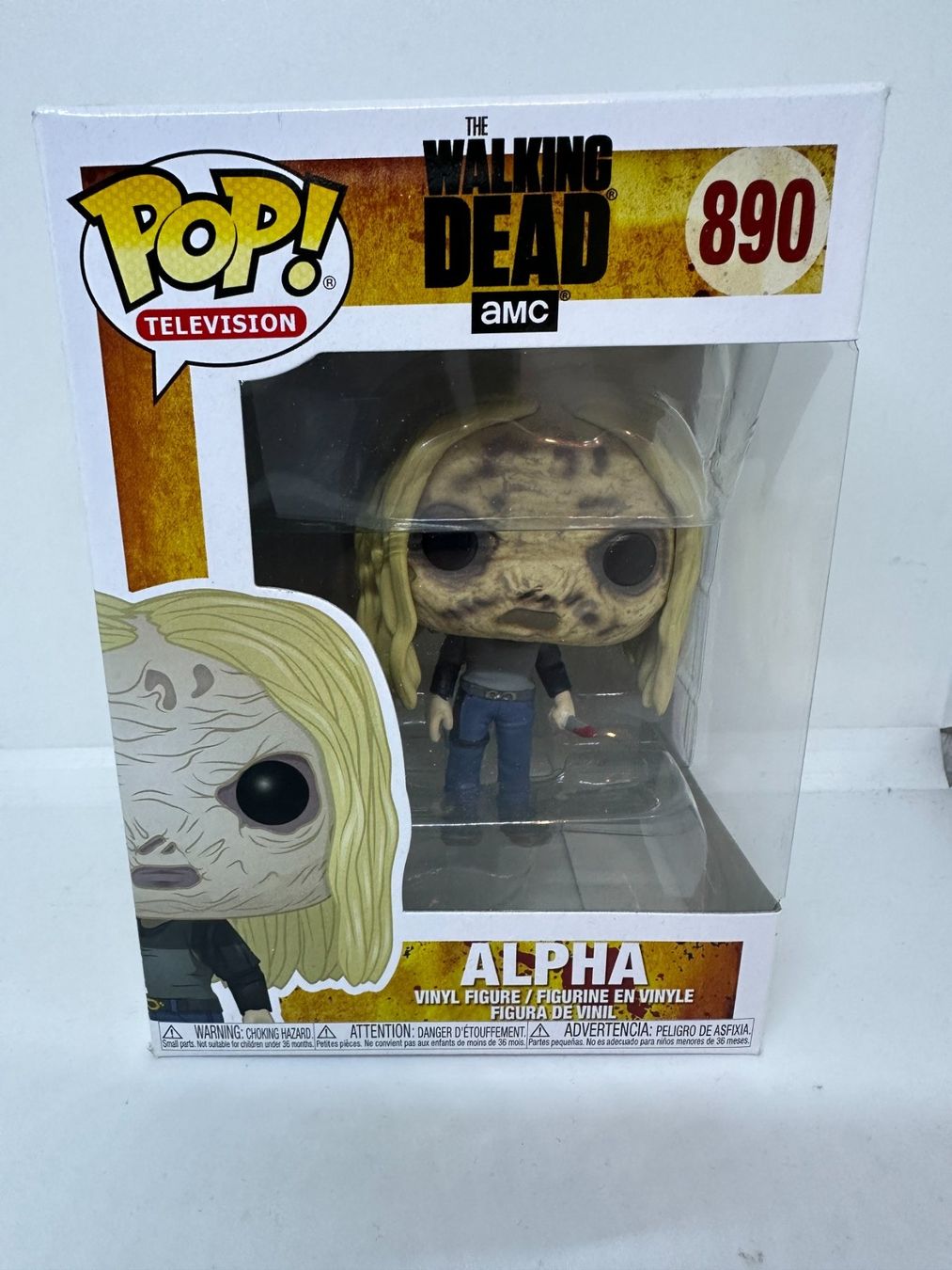 Funko Figuren: The Walking Dead Alpha Funko Pop 890 – Neu und originalverpackt aus Monthey von Black-Cockatoo