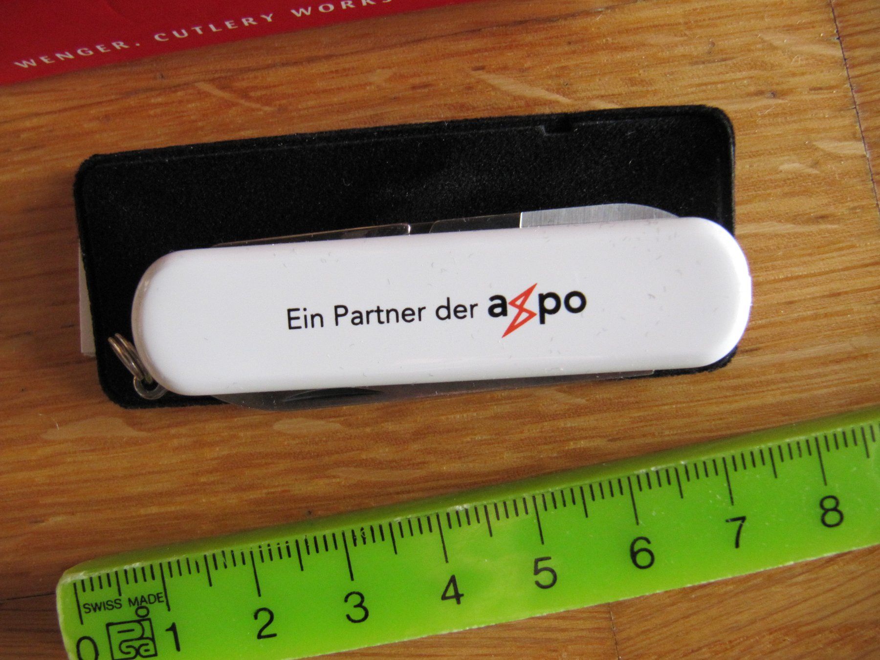 Wenger Coltelli tascabile: Taschenmesser Sackmesser Wenger Mini mit Anhängerring – Nuovo e nell'imballaggio originale da Würenlos venduto da Carabella0 1
