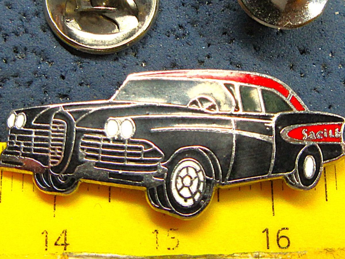 Ford Placchette & Badge: FORD EDSEL AUTO PIN MIT SECURITY-CLIP ENAMEL US OLDTIMER – Usato da Ettingen venduto da Hausi4711 1