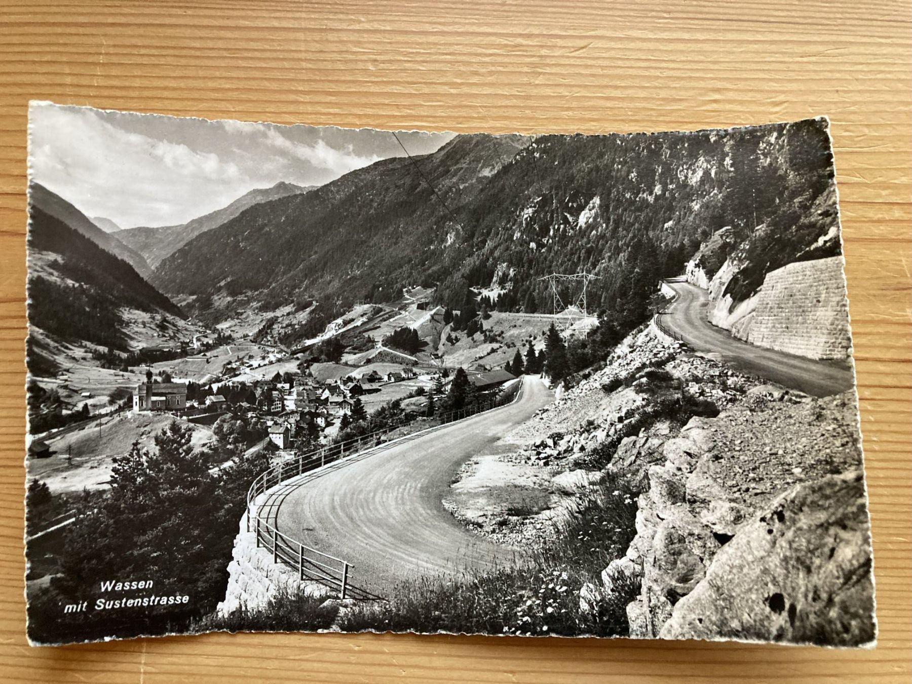 Cartoline postali: Wassen mit Sustenstrasse - AK – Nuovo (secondo la descrizione) da Oberuzwil venduto da Henri09