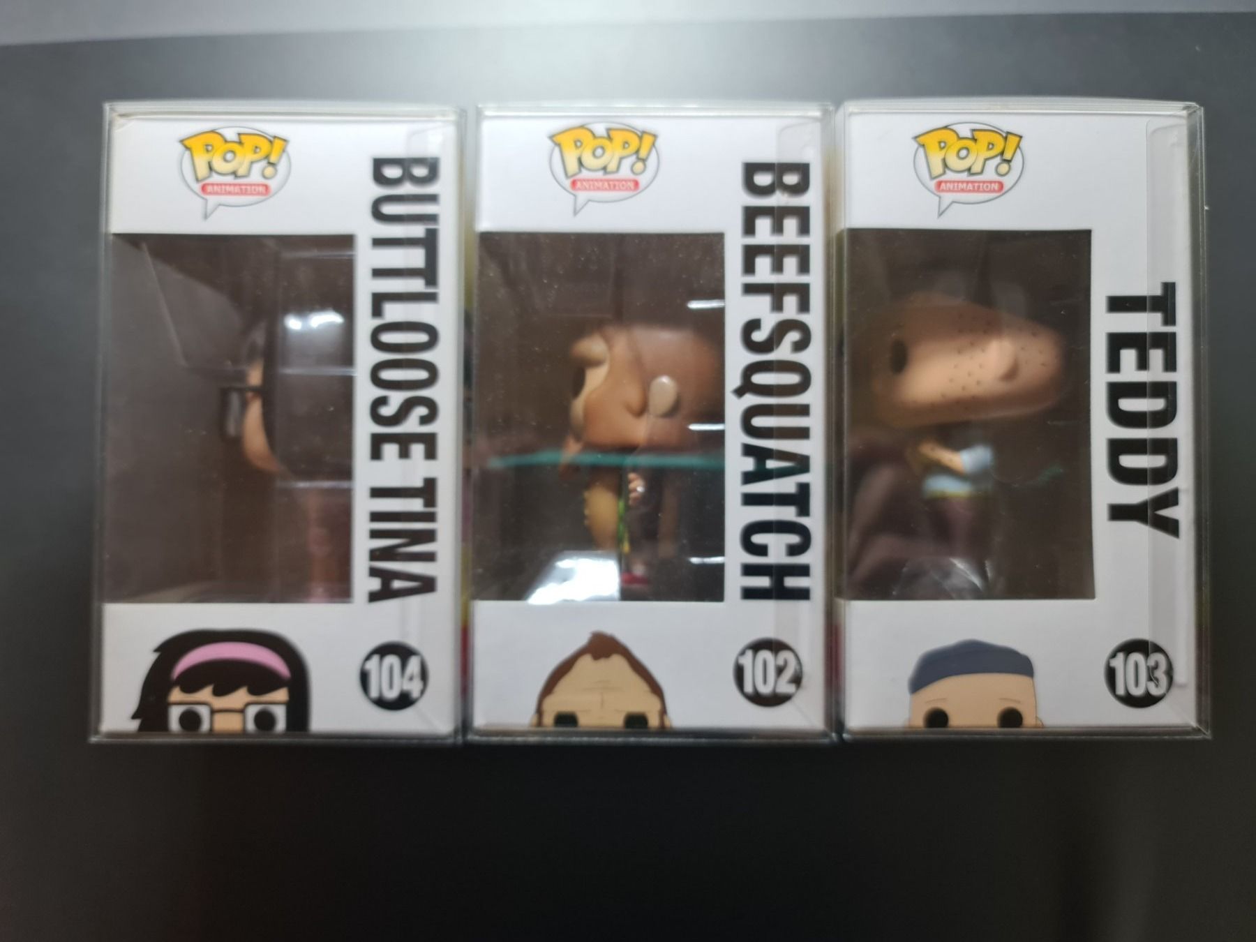 Funko Figuren: Funko Pop Bob's Bürgers 3Stück – Neu und originalverpackt aus Elsau von oli_2tdc 3