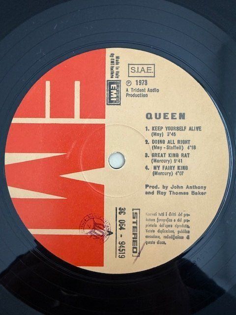 Dischi in vinile: Queen 1973 Same (LP) – Usato da Territet venduto da Yvanz 2